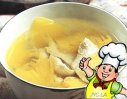 菠萝鸡片汤的做法