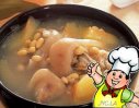 黄豆猪蹄汤的做法