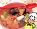 豆腐火腿菇笋汤的做法